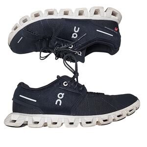 On Cloud 5 Women's 9 Active Running Shoes Trainers Black/White